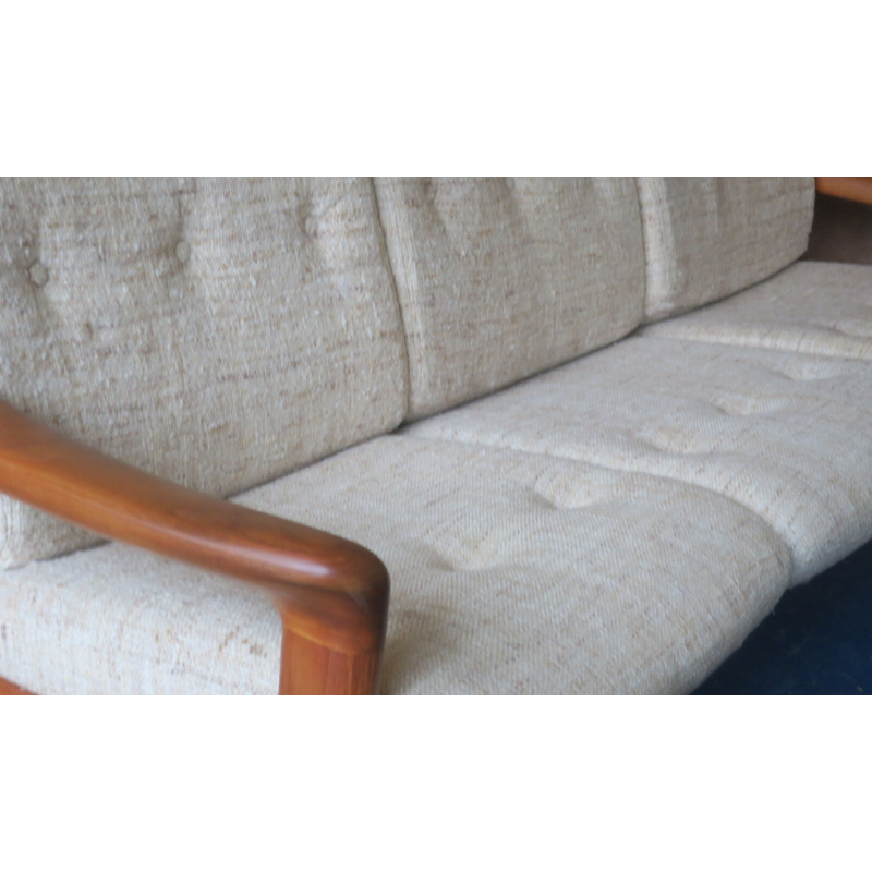 Vintage teak 3-seater sofa by Gustav Thams for A/S Vejen, Denmark 1960