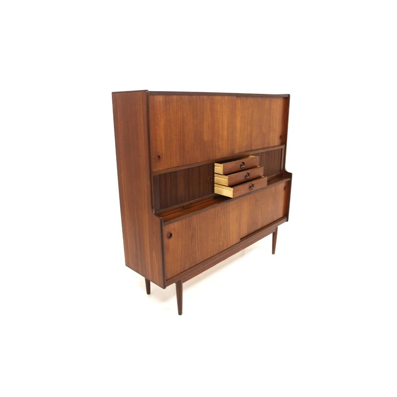 Vintage "UM 14" teak sideboard by Johannes Andersen for Uldum Møbelfabrik, Denmark 1960