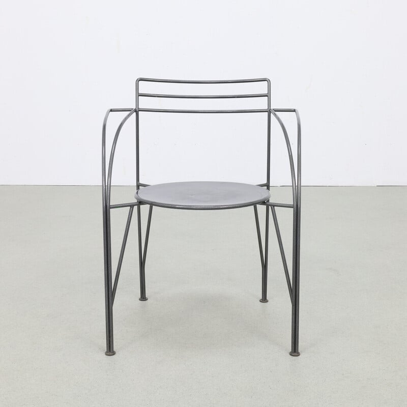 Cadeira "Silver Moon" vintage de Pascal Mourgue para a Fermob