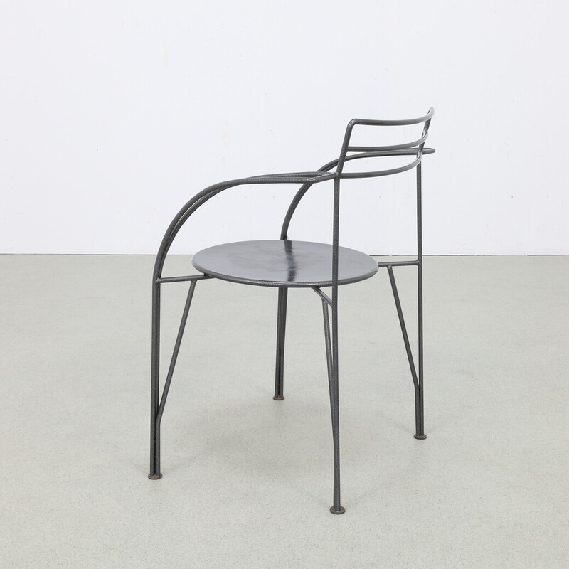 Cadeira "Silver Moon" vintage de Pascal Mourgue para a Fermob