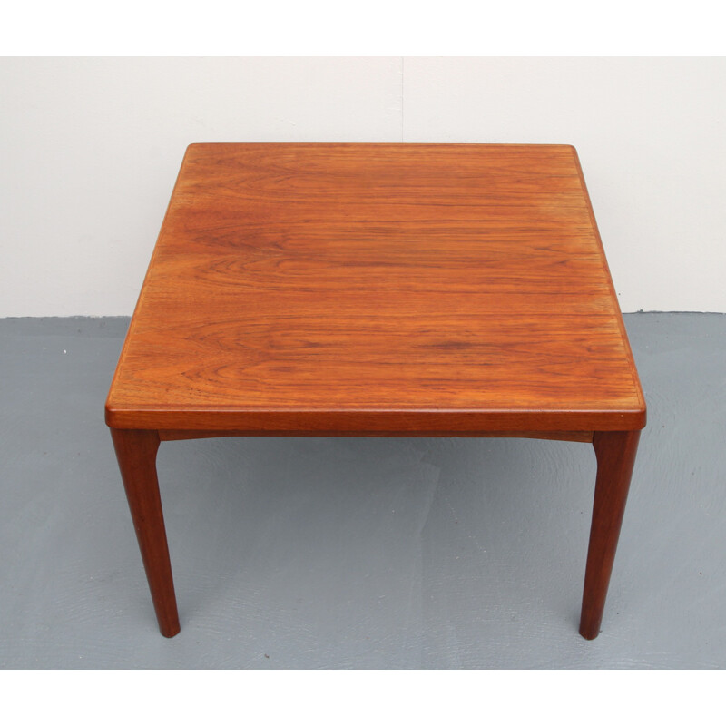 Square teak Coffee Table by Henning Kjaernulf for Vejle Mobelfabrik - 1960s