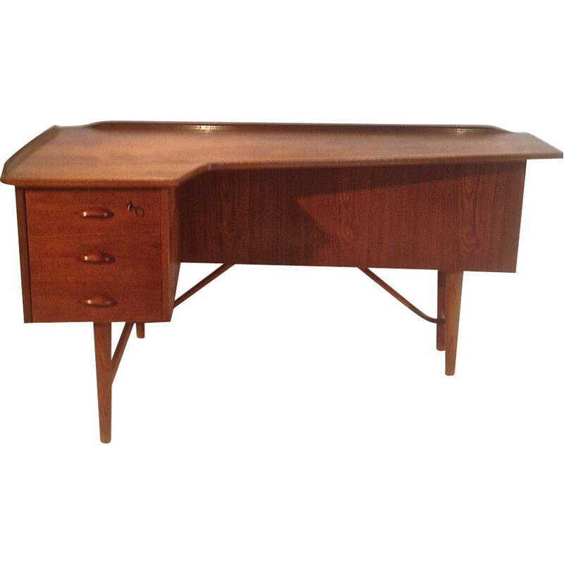 KIdney-Boomerang desk by Peter Løvig Nielsen - 1950s