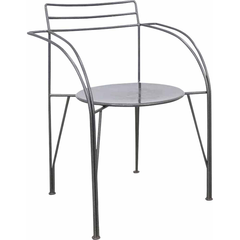 Vintage “Silver Moon” chair by Pascal Mourgue for Fermob