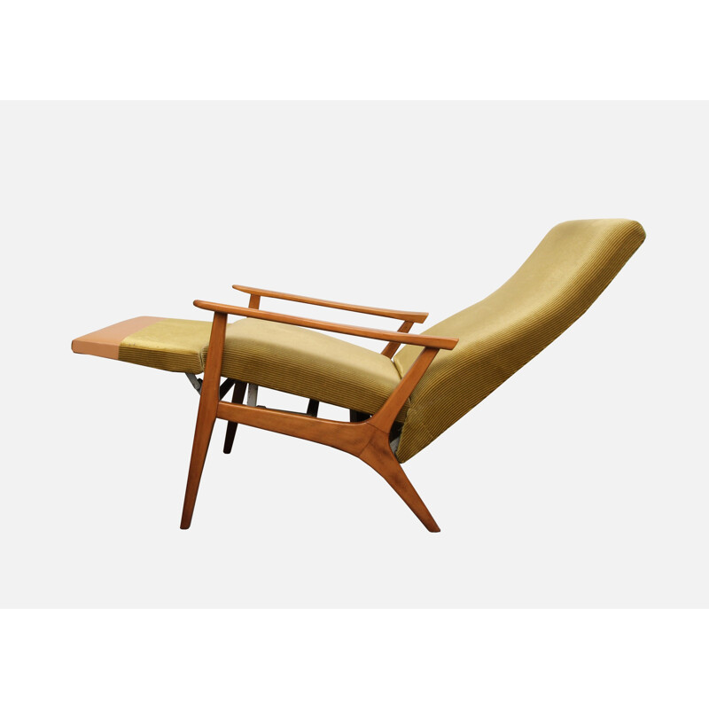 Relax armchair in mustard color - 1960s
