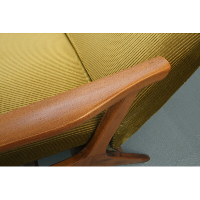 Relax armchair in mustard color - 1960s