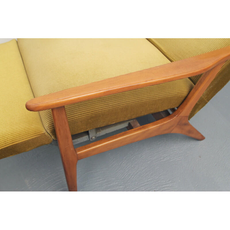 Relax armchair in mustard color - 1960s