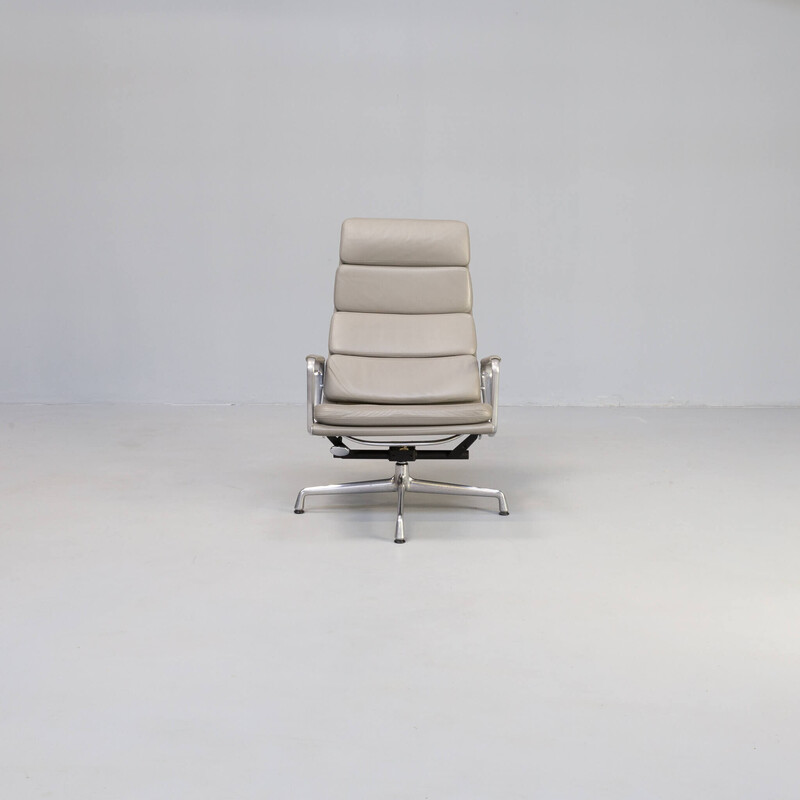 Vintage EA222 armchair by Charles and Ray Eames for Vitra