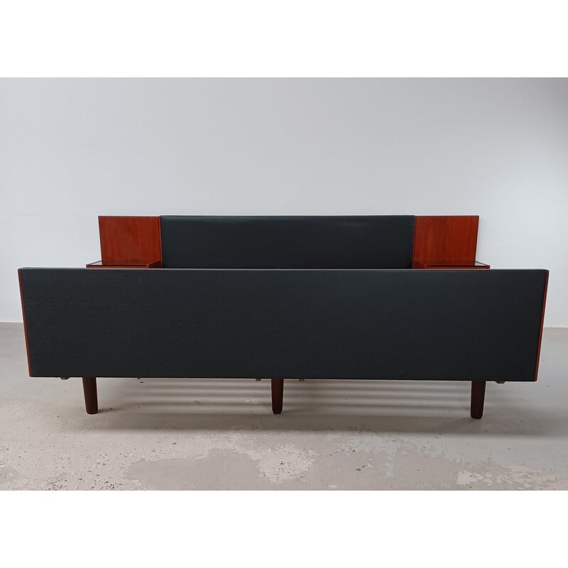 Vintage Queen Size Teakholz-Tagesbett von Hans J. Wegner für Getama, 1960