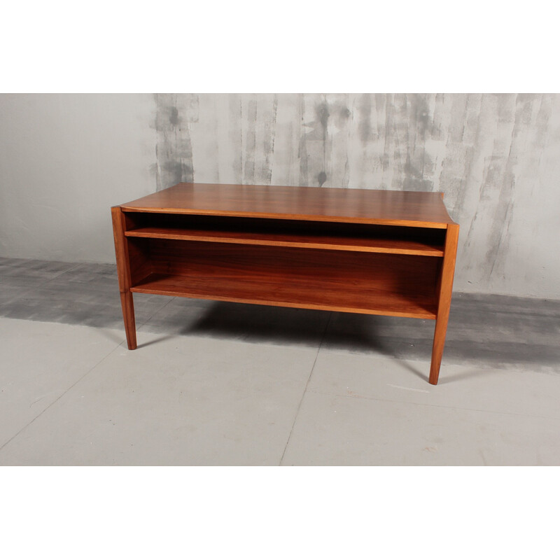 Vintage walnut desk by Wilhelm Renz, 1960