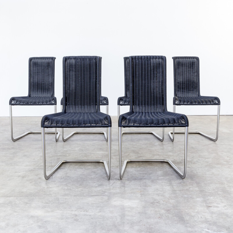 Set of 6 "B20" chairs by Jean Prouvé for Tecta - 1980s