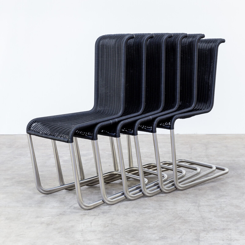 Set of 6 "B20" chairs by Jean Prouvé for Tecta - 1980s