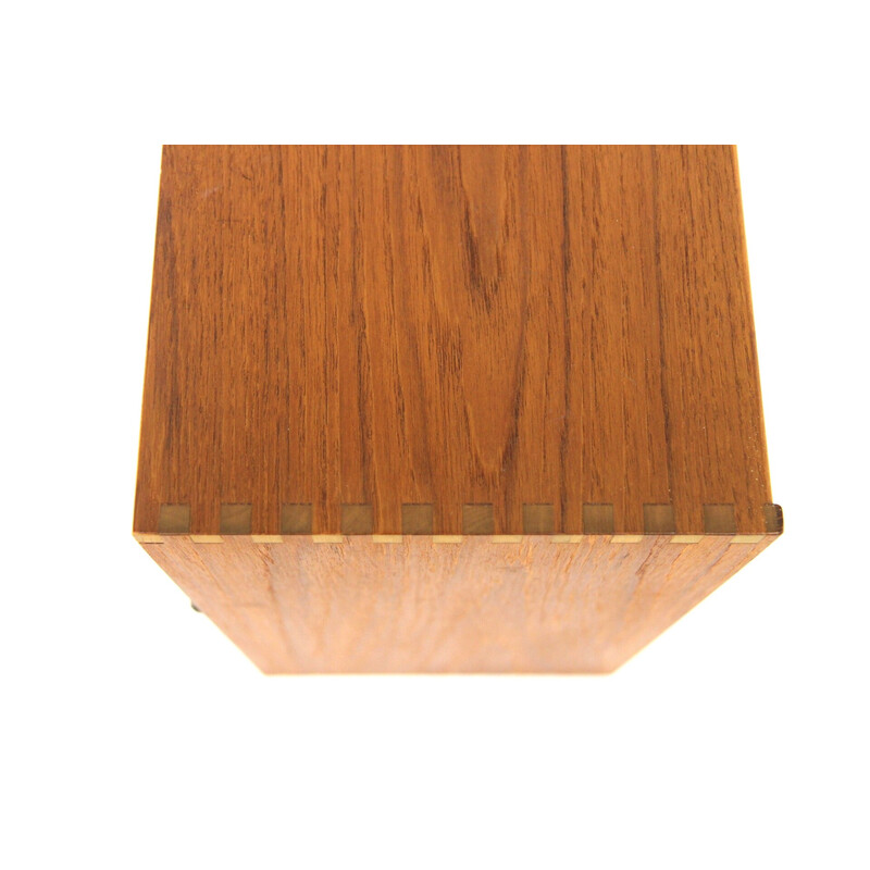 Vintage teak wall console by Nils Jonsson for Troeds, Sweden 1960