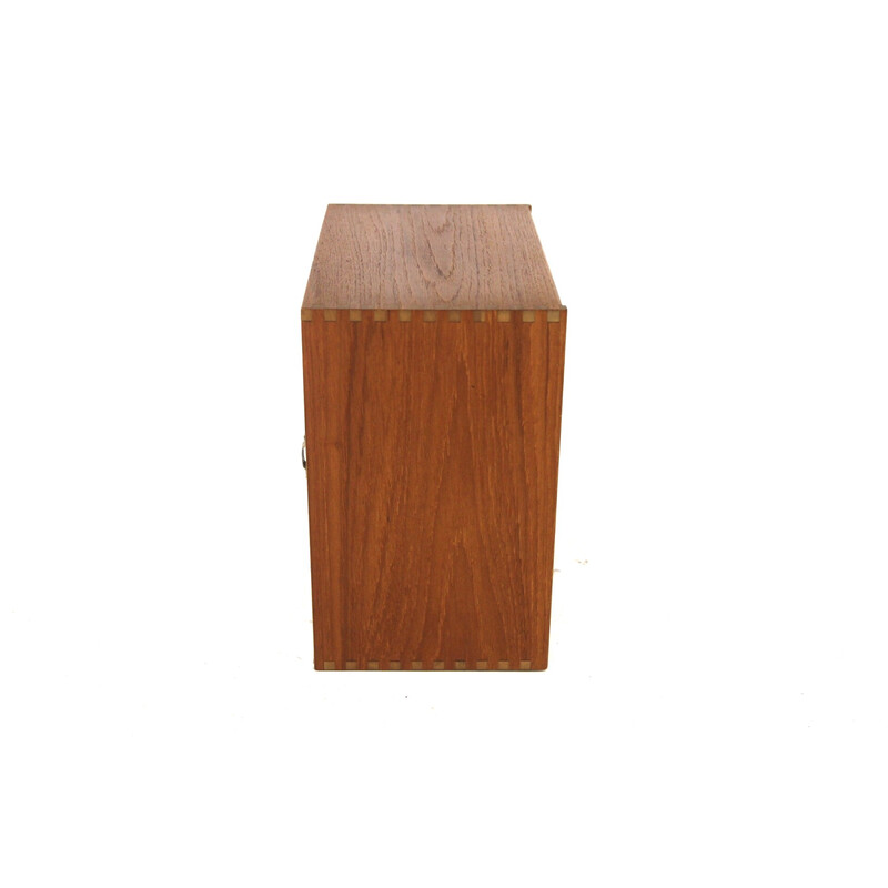 Vintage teak wall console by Nils Jonsson for Troeds, Sweden 1960