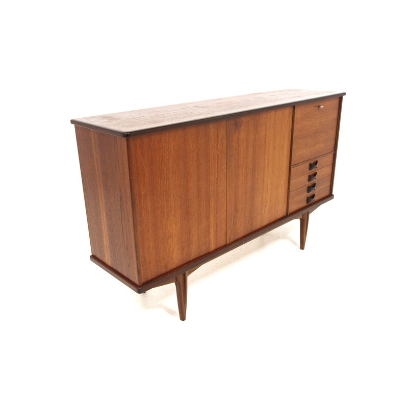 Vintage "Rosetto" teak sideboard by Svante Skogh for Abrahamssons Möbler, Sweden 1960