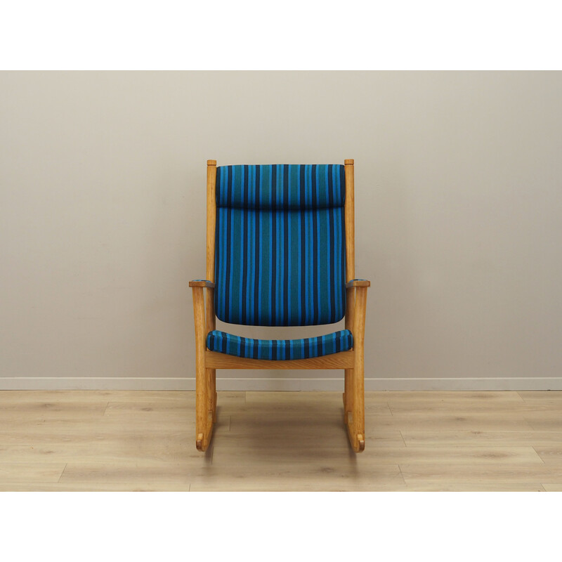 Vintage oak rocking chair by Kurt Østervig for Slagelse, Denmark 1970