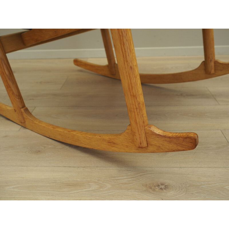 Vintage oak rocking chair by Kurt Østervig for Slagelse, Denmark 1970