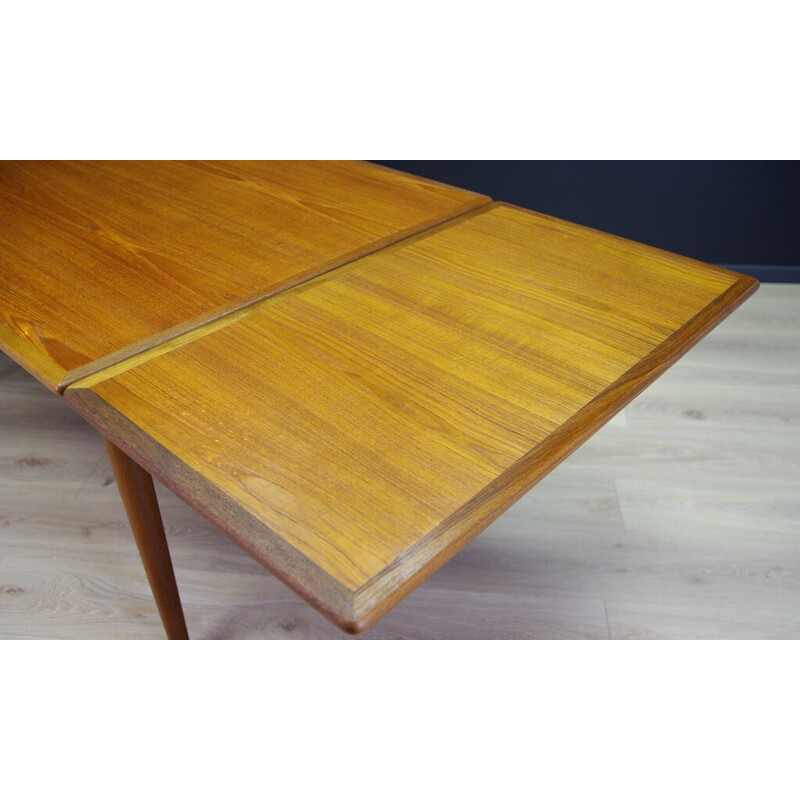 Table à repas vintage AT-312 en teck par Hans J. Wegner pour Andreas Tuck Møbelfabrik, Danemark 1970