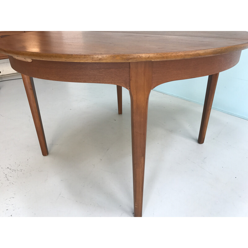 Mid century teak folding dining table - 1960s