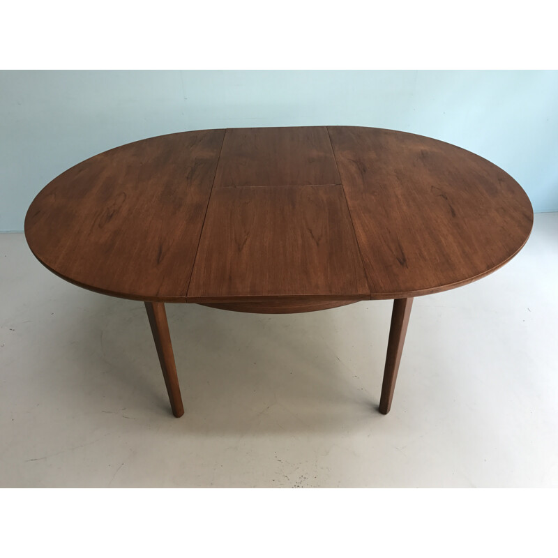 Mid century teak folding dining table - 1960s