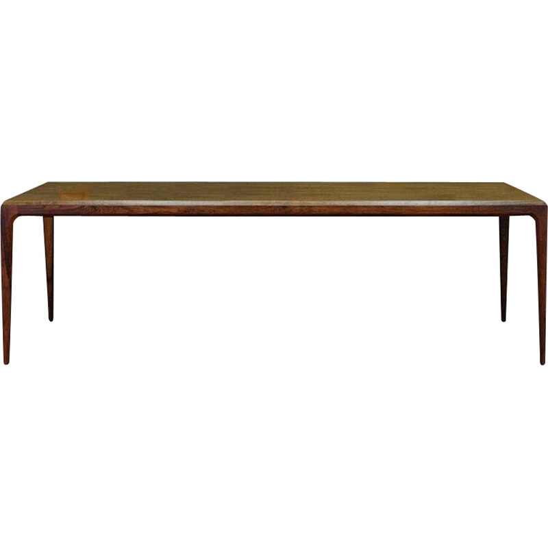 Vintage rosewood coffee table by Johannes Andersen for C.f.c. Silkeborg, 1970