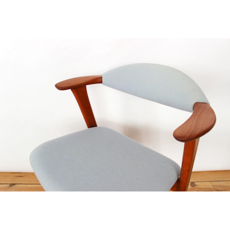 Chaise de bureau en teck de Kai Kristiansen - 1960