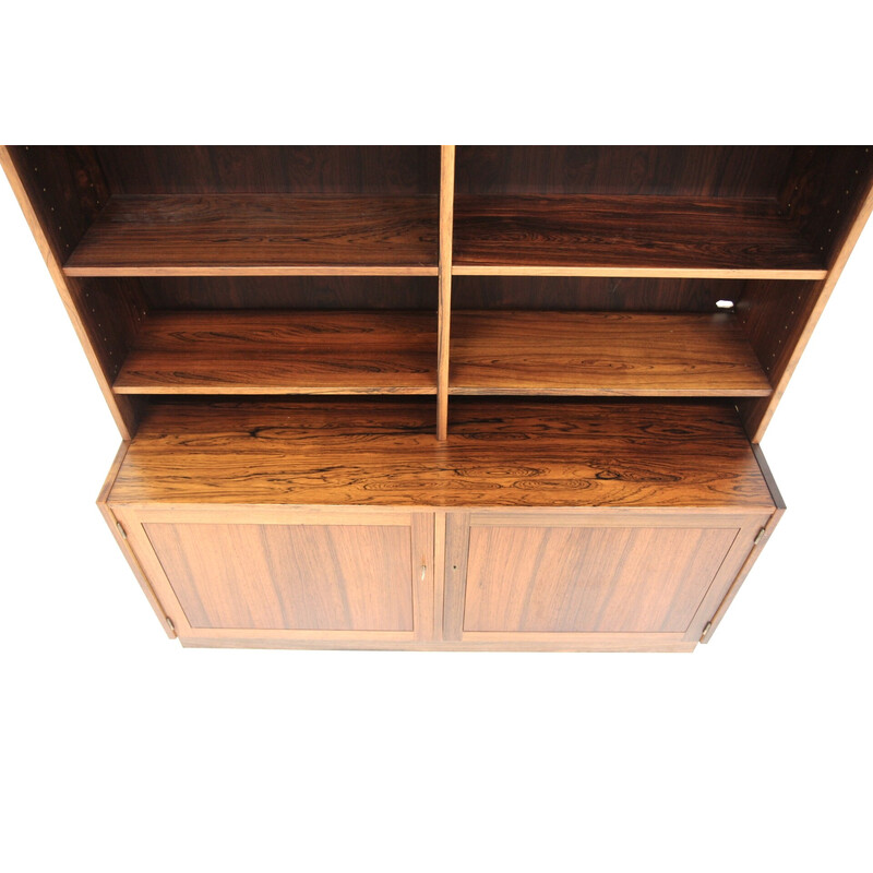 Vintage "Domi Monté" bookcase in rosewood by Nils Jonssons, Sweden 1960