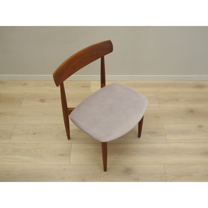 Set of 4 vintage teak chairs by H.W. Klein, Denmark 1960