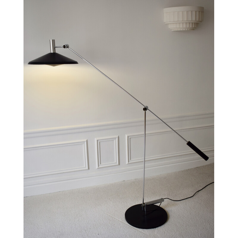 Vintage Modell 600 floor lamp by Rosemarie and Rico Baltensweiler for Baltensweiler AG, 1950