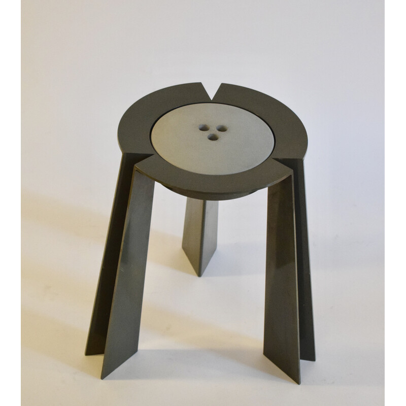 Vintage “Trick” stool by Alessandro Mendini for Vanini, 1988