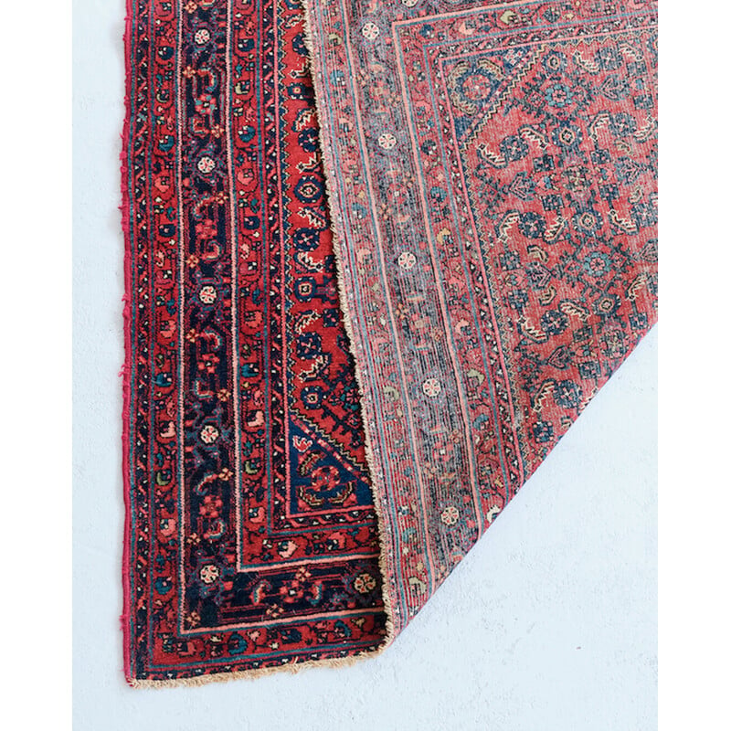 Vintage Perzisch handgeweven wollen tapijt, 1960