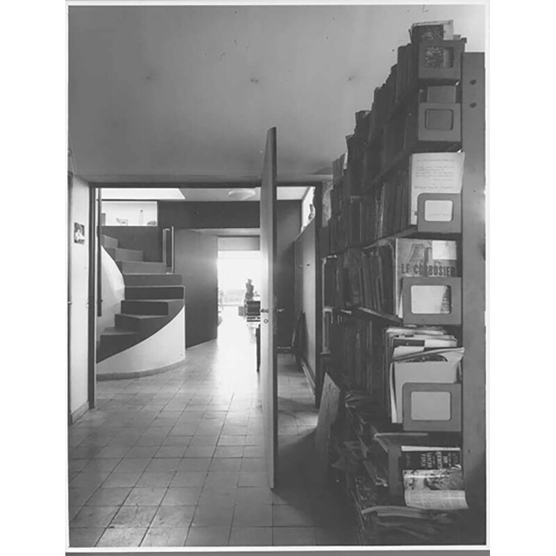 Strafor mid-century metal shelf - 1930s