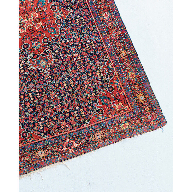 Vintage handgeweven Perzisch tapijt, 1950