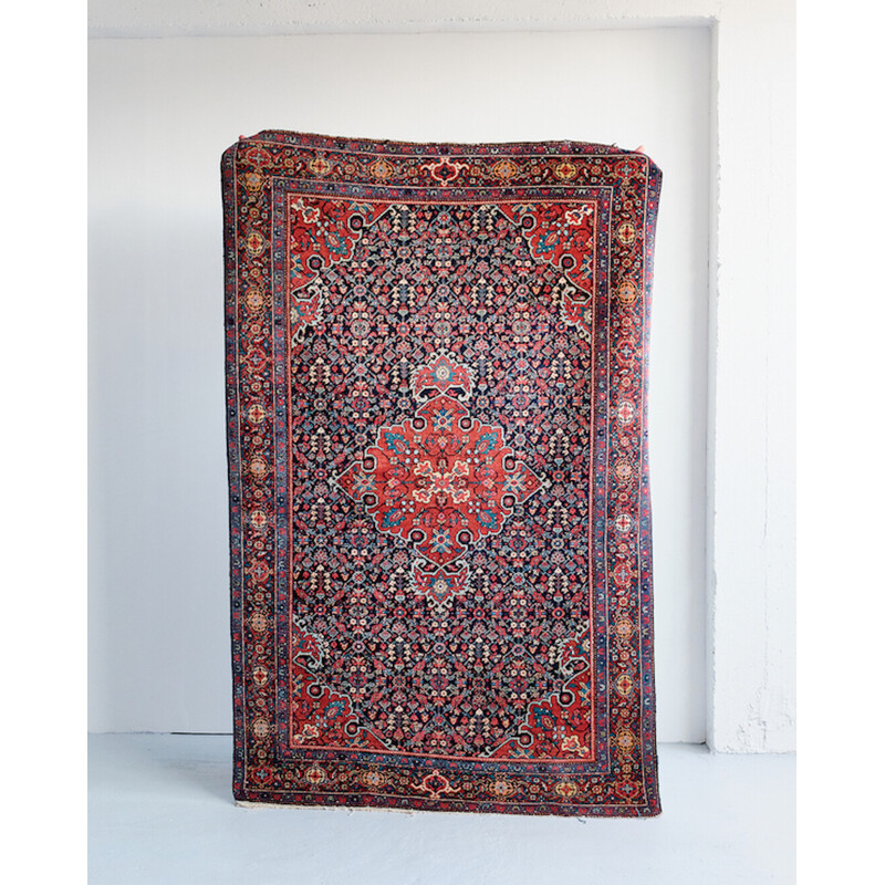 Vintage hand-woven Persian rug, 1950