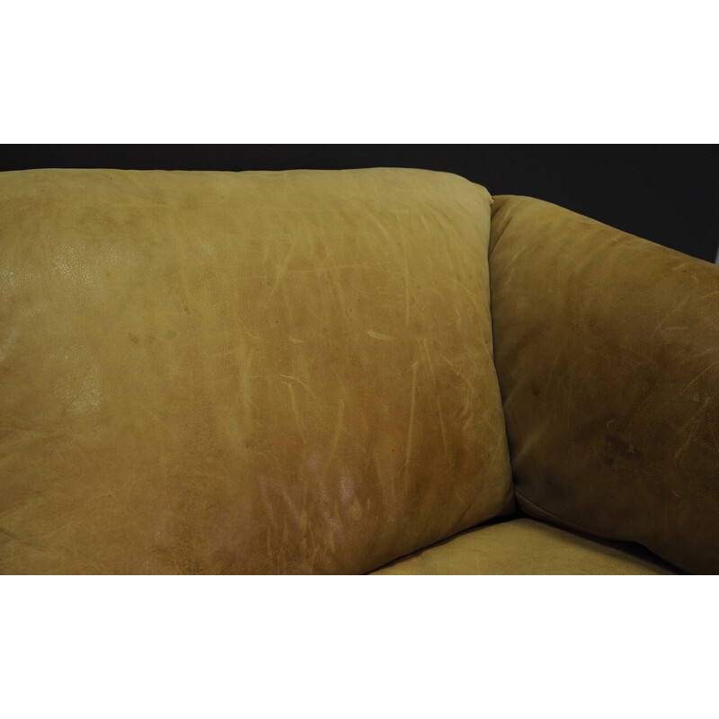 Vintage 3-seater leather sofa for Niels Eilersen, 1970