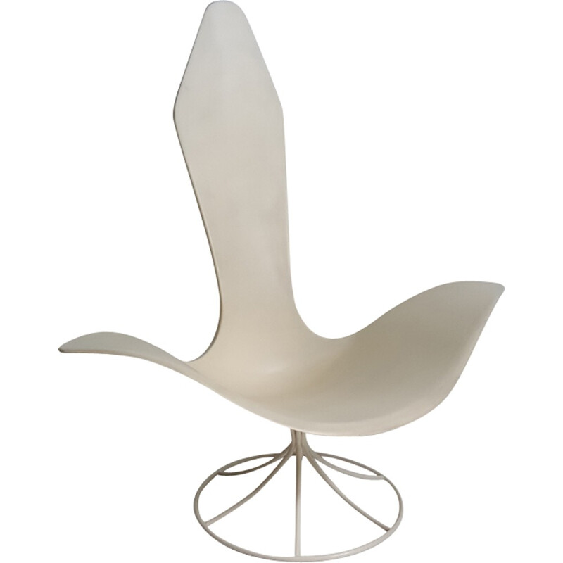 "Tulip" armchair by Erwine and Estelle Laverne - 1960s