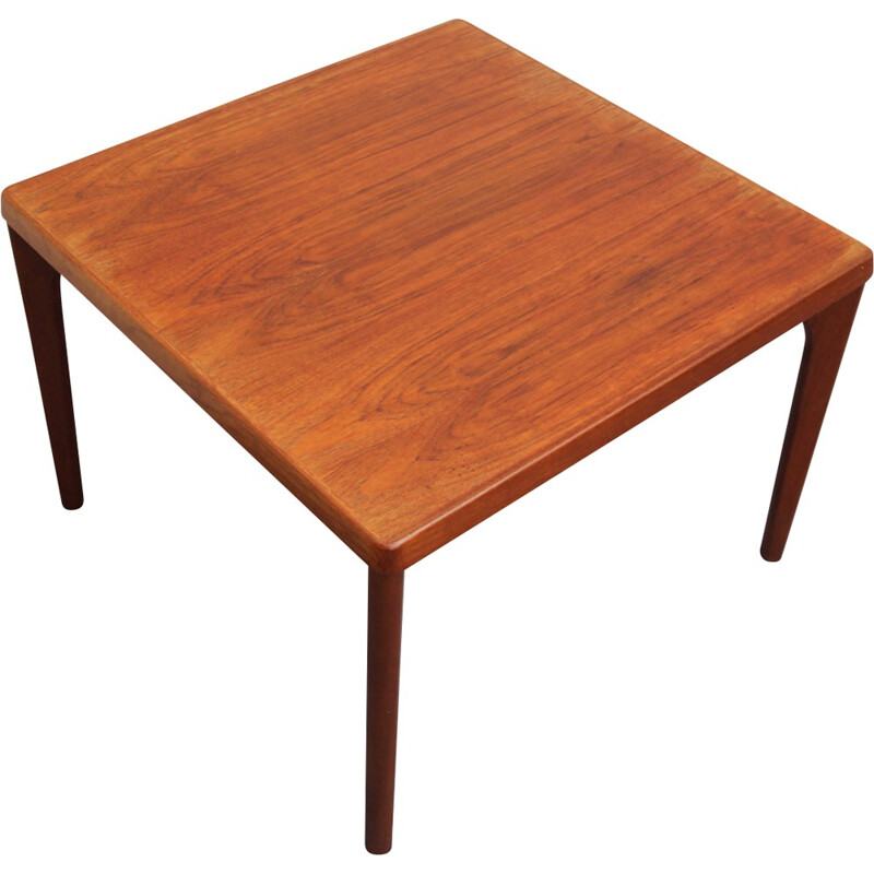 Square teak Coffee Table by Henning Kjaernulf for Vejle Mobelfabrik - 1960s