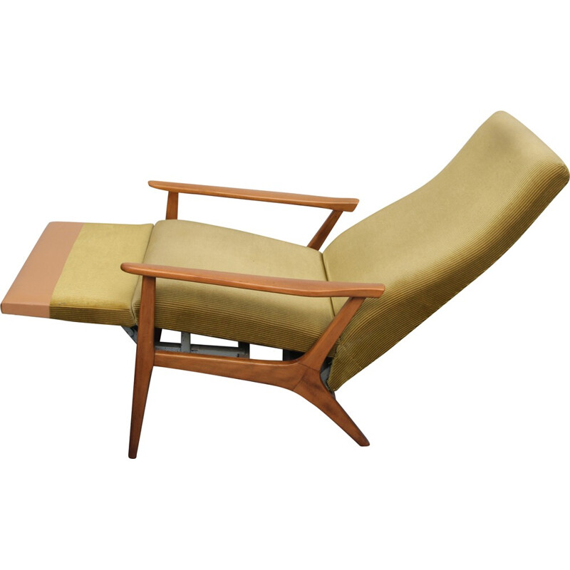 Relax armchair in mustard color - 1960s