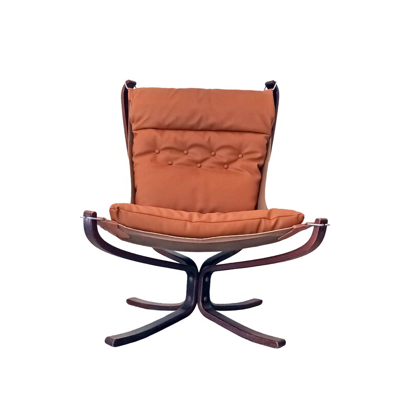 Vintage Falcon armchair by Sigurd Ressell for Vatne Møbler, 1970