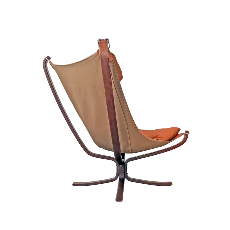 Vintage Falcon armchair by Sigurd Ressell for Vatne Møbler, 1970