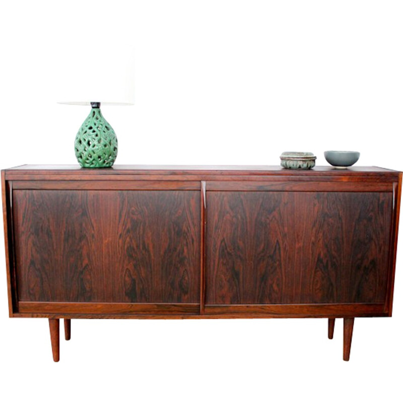 Rio rosewood sideboard with bar area by Erling Torvits - 1960s