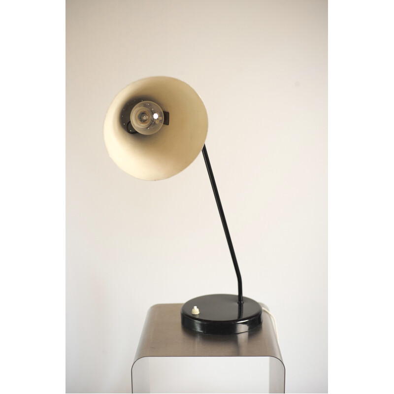 Lampe de bureau vintage modèle 303 par Jacques Biny pour Luminalite, France 1950