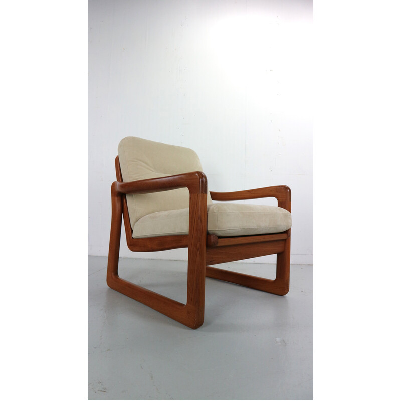 Vintage teak armchairs by Poul Jeppensen for Holstebro Möbelfabrik, Denmark 1970