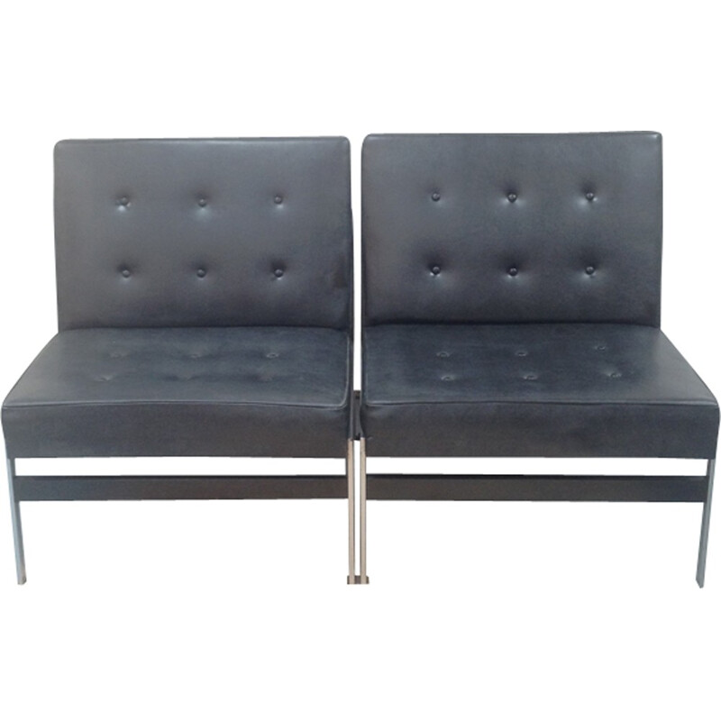 Pair of loung chairs by Kho Liang Ie for Artifort - 1950s