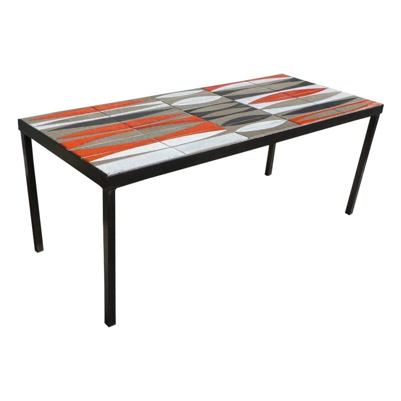 Navette coffee table, Roger CAPRON - 1950s