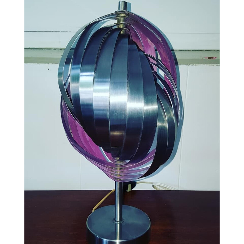 Helicoidal lamp by Henri Mathieu, Mathieu edition - 1970s