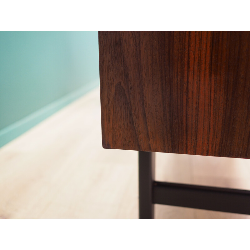 Vintage rosewood veneer bookcase by Lb Kofod Larsenpour Faarup, Denmark 1970