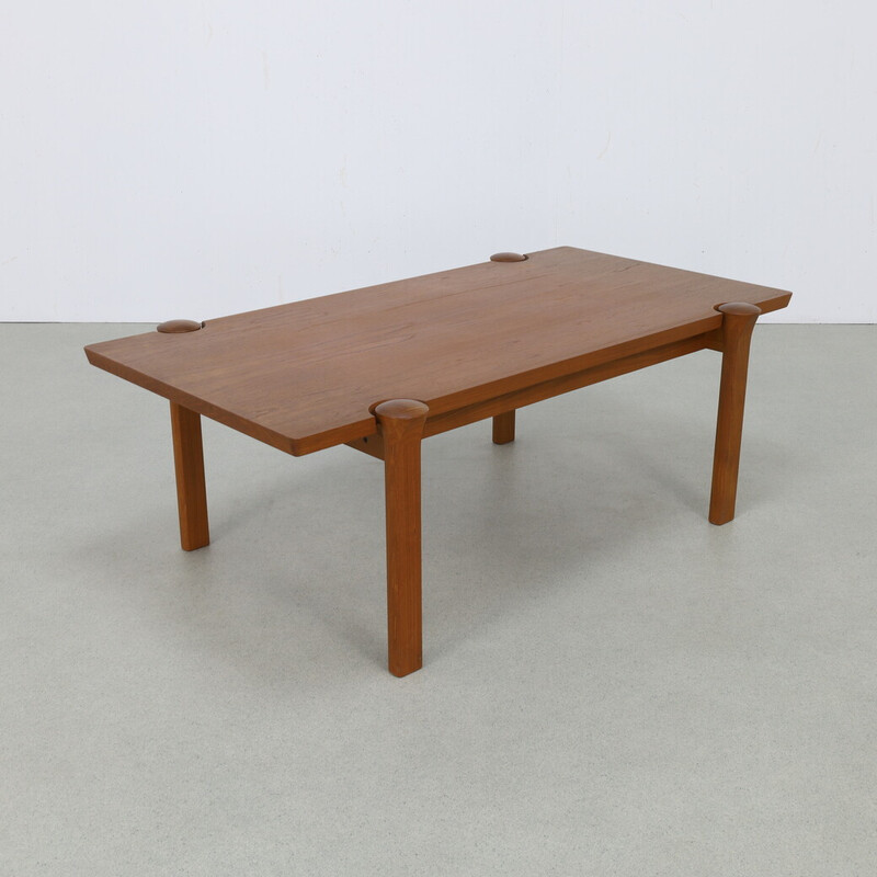 Vintage teak coffee table by Arne Vodder for Cado, Denmark 1970