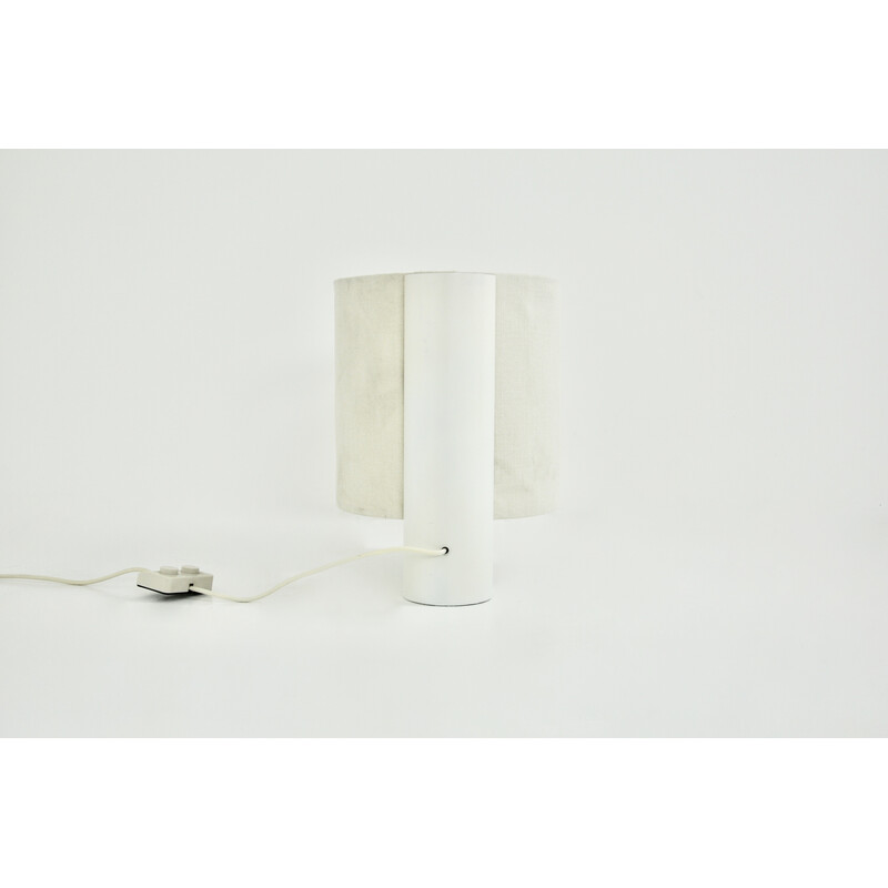Vintage "Fluette" table lamp in metal and fabric by Giuliana Gramigna for Quattrifolio, 1970