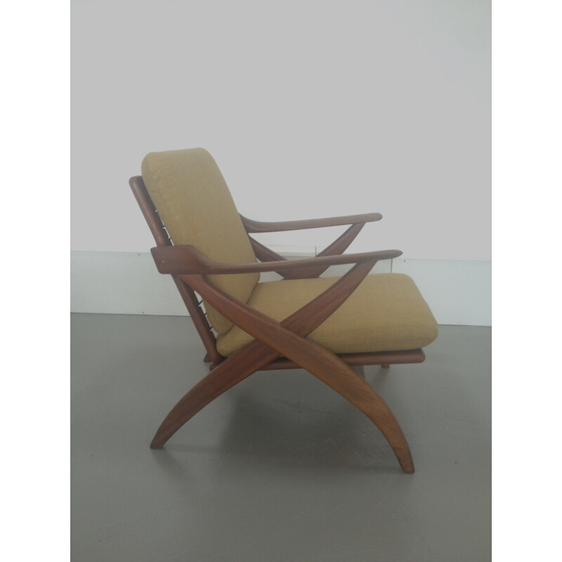 Topform Teak gree, Easy Chair - 1960s