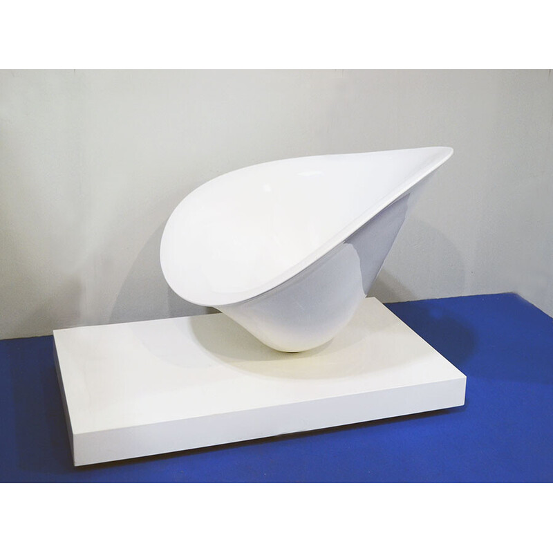 Poltrona escultural Vintage Moore em poliéster e fibra de vidro de Philippe Starck para Driade, 2000